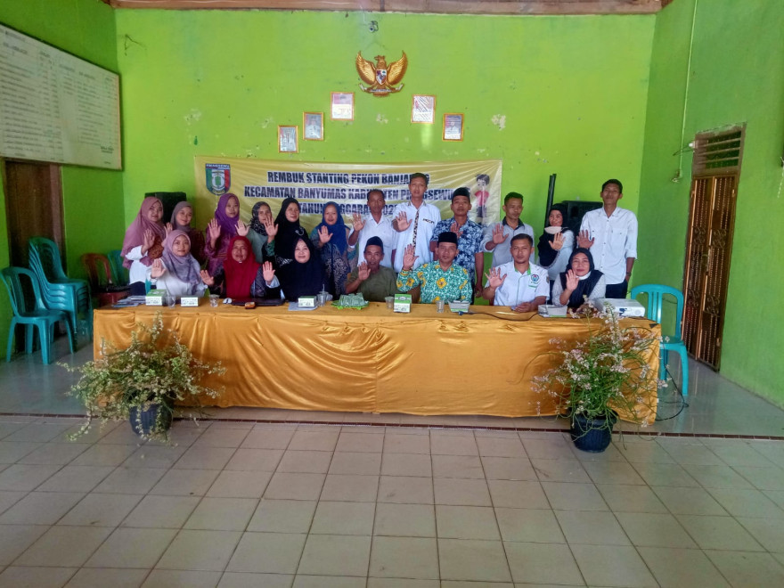 Rembuk Stunting pekon banjarejo 2023